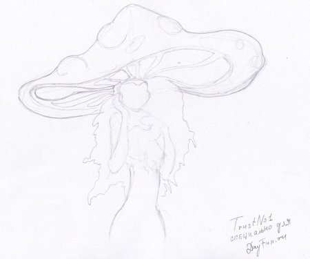 Фантазийные рисунки карандашом для начинающих