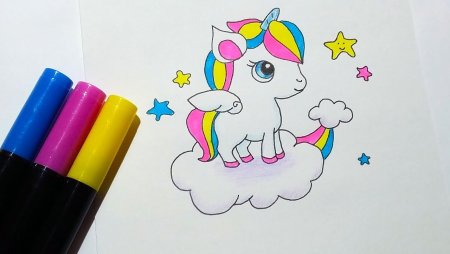 Простые рисунки фломастерами
