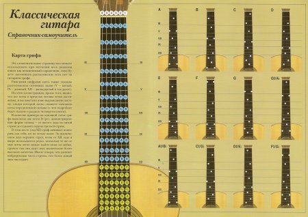 Лады на гитаре для начинающих 6 струн