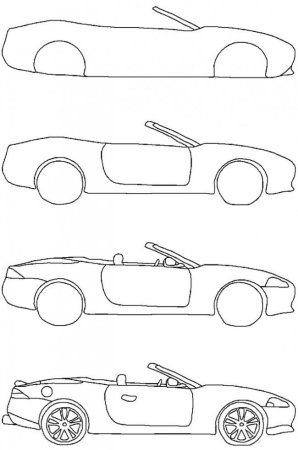 Машинка рисунок