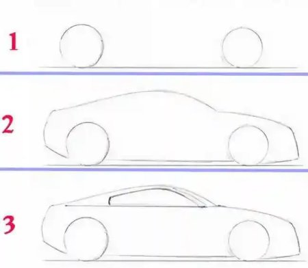 Машинка для срисовки лёгкая