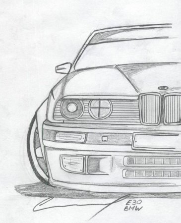 BMW е34 карандаш