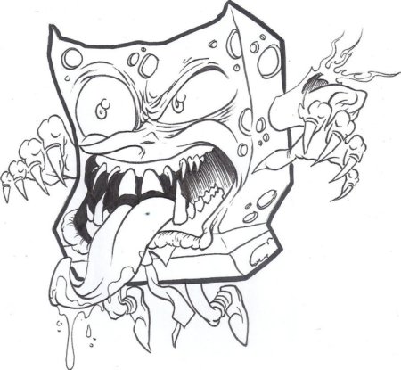 Монстры карандашом