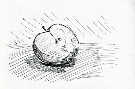 Лёгкие рисунки штрихами