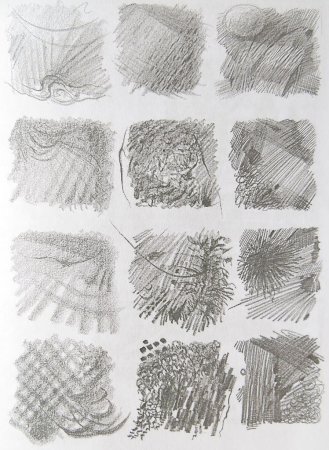 Типы Академической штриховки