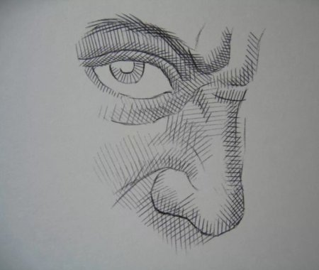 Штриховка в рисовании карандашом