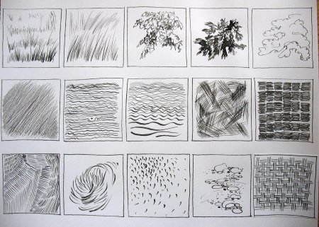 Штрихи для рисования