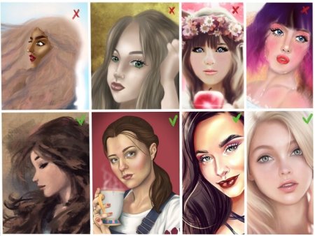 Рисунки начинающих художников диджитал