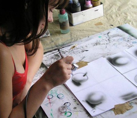 Аэрография картины