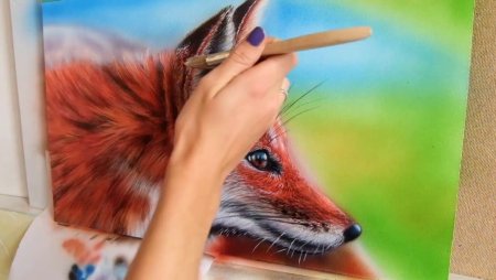 Аэрограф для рисования на бумаге