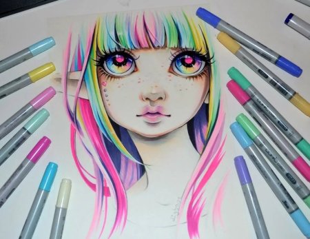 Картинки для срисовки красками