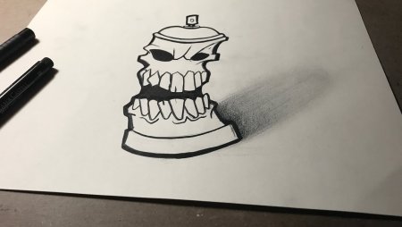 Скетчи граффити