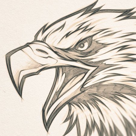 Рисуем орла