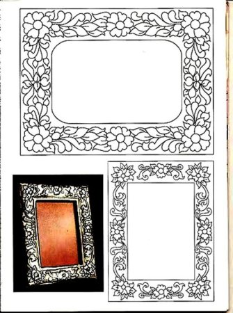 Узоры для тиснения по фольге