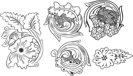 Тиснение Шеридан эскизы