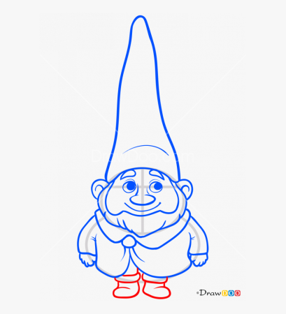 Рисование гномика