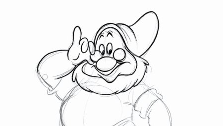 Рисунки гнома для срисовки