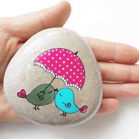 Роспись на камнях