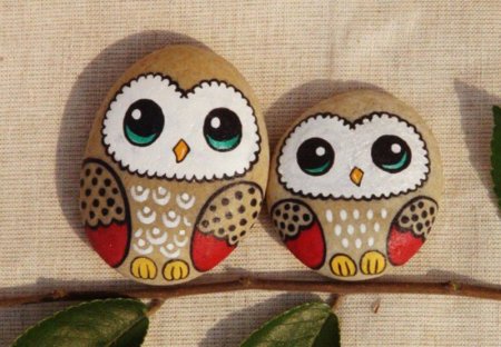 Роспись на камнях