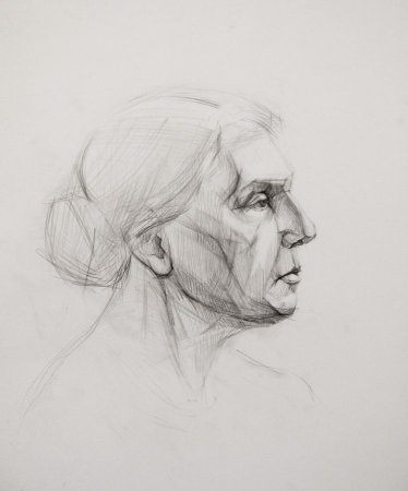 Рисование с натуры фигуры человека в движении