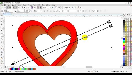 Рисование в coreldraw