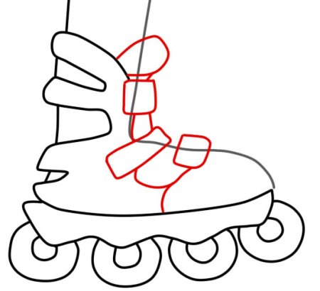 Ролики рисунок карандашом лёгкие