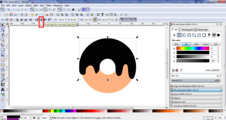 Рисунки в инскейп