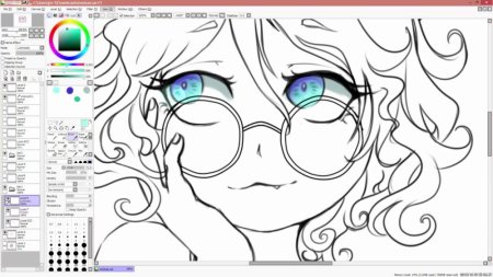 Рисунки в Paint Tool Sai