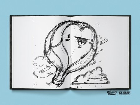 Рисунки в скетчбуке