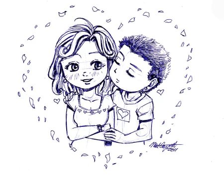 Рисунок любимому