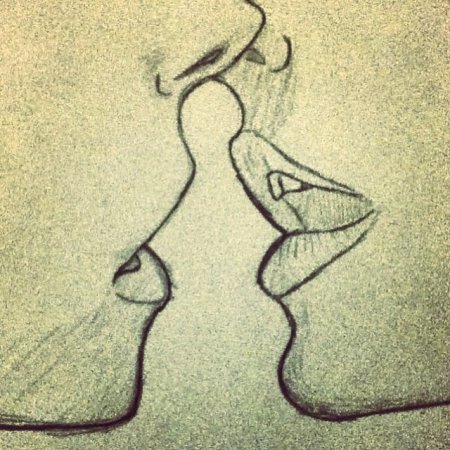 Рисунки карандашом любовь