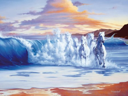 Картины море Джим Уоррен