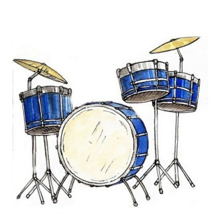 Барабаны мультяшные