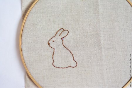 Легкая вышивка на пяльцах