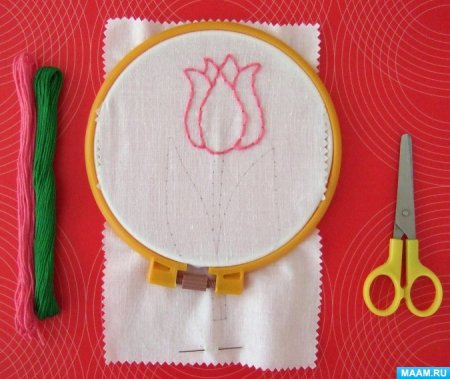 Вышивание на пяльцах легкие