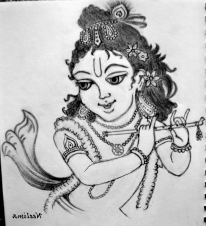 Krishna drawin