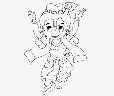 Krishna draw Marker