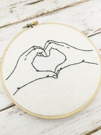 Эскиз для вышивания на пяльцах