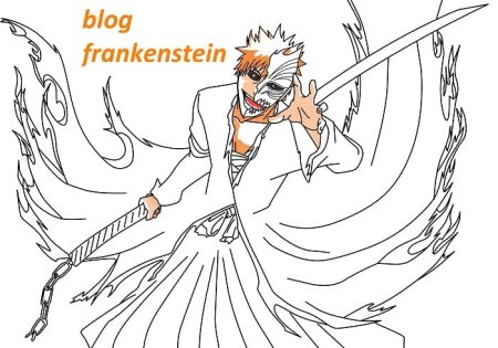 Раскраски Блич Улькиорра