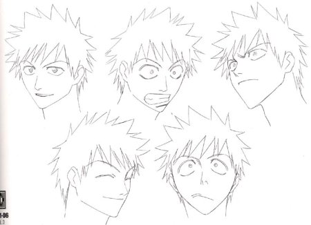 Блич Ичиго рисунок