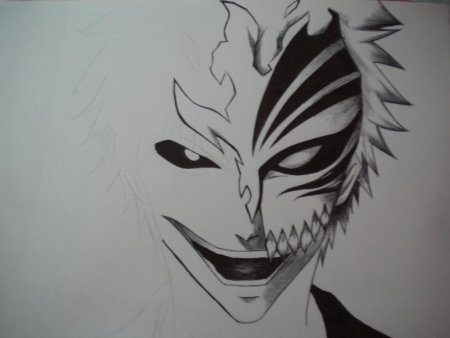 Кенпачи Зараки раскраска