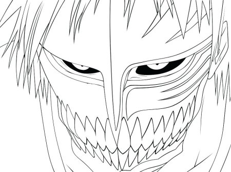 Bleach Ичиго пустой карандашом