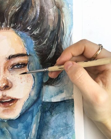 Идеи для рисования акварелью