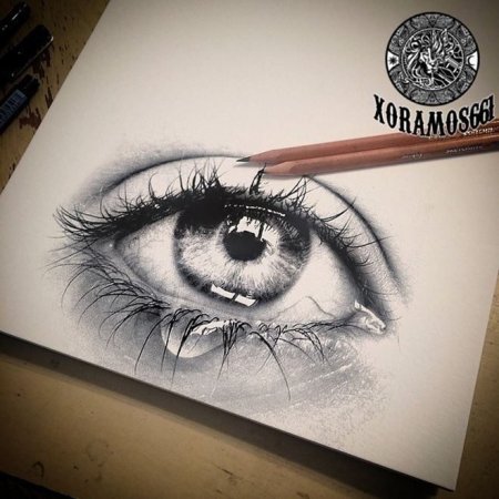 Реальные рисунки карандашом