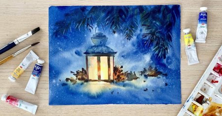 Мастер класс по рисованию акварелью