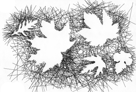 Графика линия пятно