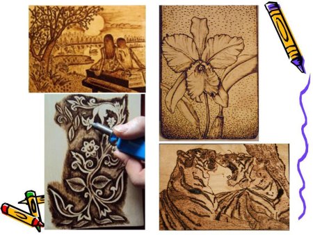 Художественное Выжигание по дереву