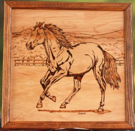 Сложное Выжигание по дереву