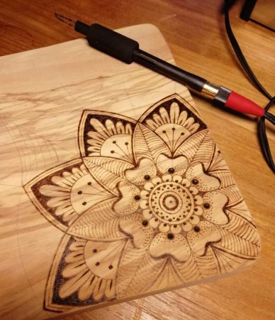 Лошадь для выжигания