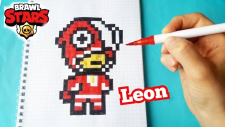 Мини рисование по клеточкам БРАВЛ